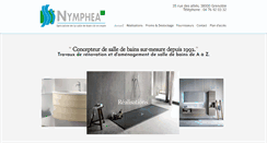 Desktop Screenshot of nymphea-bain.com